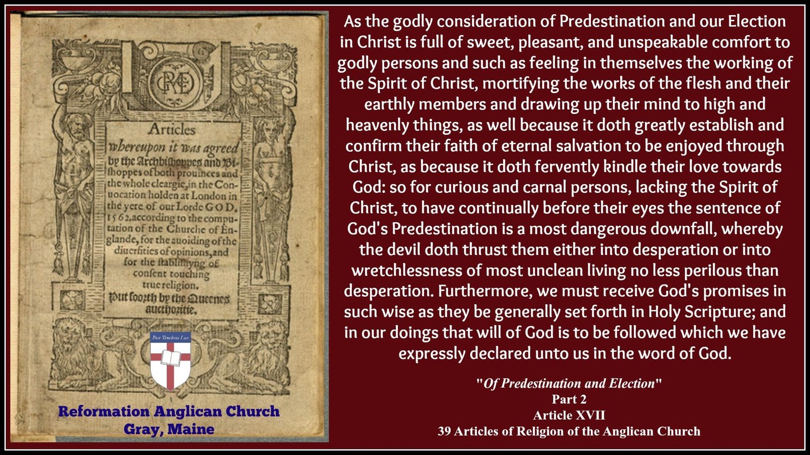 Article XVII